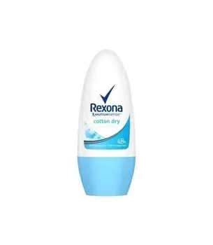 Rexona, Сухой антиперспирант Deo Roll-On Cotton, 50 мл