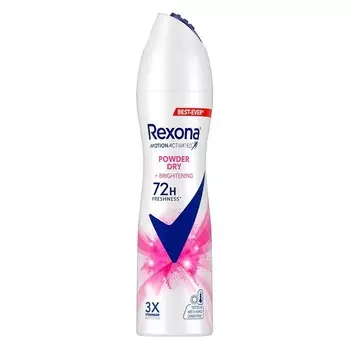 Rexona Сухой осветляющий антиперспирант-спрей-пудра 135 мл. Новости, Pink