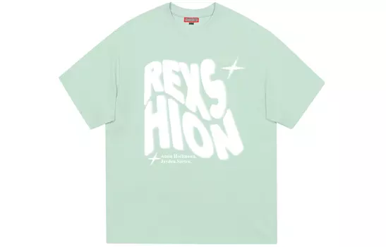 REXSHION Футболка унисекс, Светло-зеленый