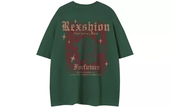 REXSHION Футболка унисекс, Светло-зеленый