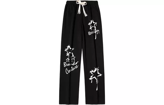 REXSHION Повседневные брюки унисекс, Черный