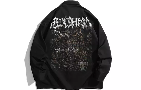 REXSHION Рубашка унисекс, Армейский Зеленый