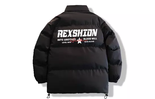 REXSHION Стеганая куртка унисекс, Розовый