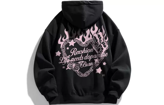 REXSHION Толстовка унисекс, Черный