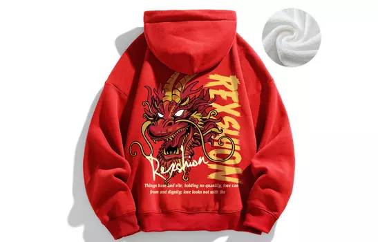 REXSHION Толстовка унисекс, Хизер Серая толстовка