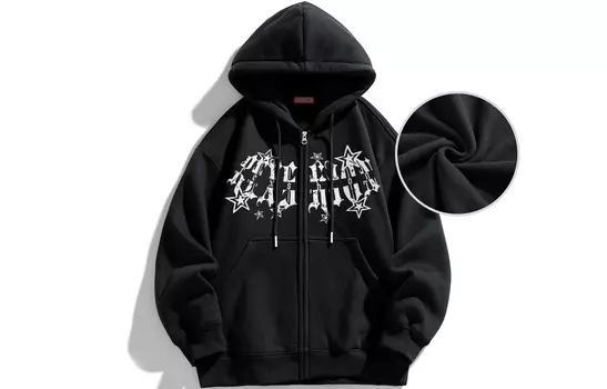 REXSHION Толстовка унисекс, Темно-серый (сложенный и утолщенный)