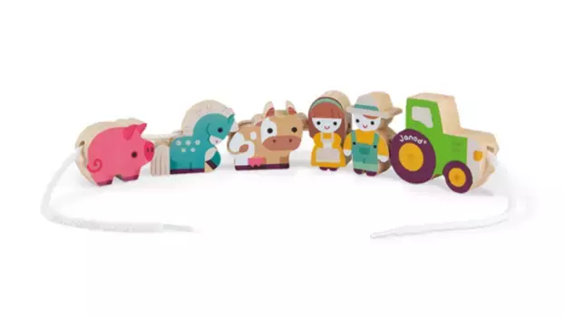 Резьбовая игровая ферма 11 деталей,