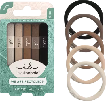 Резинка для волос Hair Tie Mocha 5 шт. invisibobble