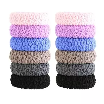 Резинки для волос 12 шт, микс Inna Marka