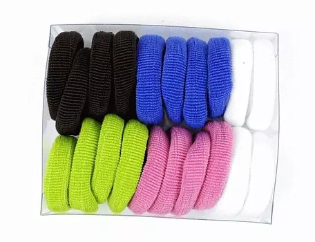 Резинки для волос 20 шт, микс Inna Marka