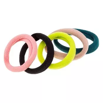 Резинки для волос IQ Flexibel (OS / Бежевый), 5 шт Inna Marka