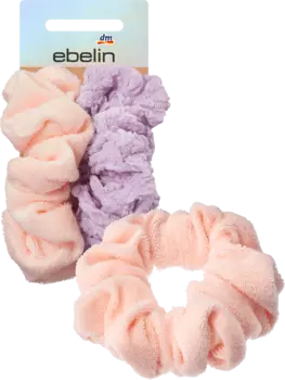 Резинки для волос из махровой ткани 2 шт. ebelin
