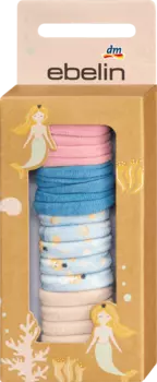 Резинки для волос в коробке разноцветные 20 шт. ebelin
