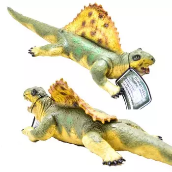 Резиновая фигурка динозавра диметродона 47 см, окрашенная Norimpex