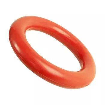 Резиновое кольцо для усиления ручки 20см GLADIATORFIT, апельсин