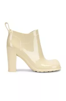 Резиновые ботильоны Bottega Veneta, цвет Sea Salt