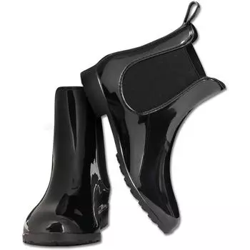 Резиновые ботильоны Jodhpur SHINY черные ELT, черный