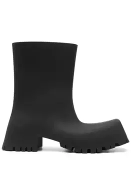 Резиновые ботинки Trooper BALENCIAGA, черный