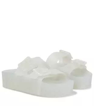 Резиновые горки-платформы mallorca Balenciaga, белый