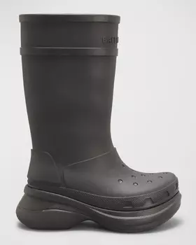 Резиновые резиновые сапоги из коллаборации с Croc Balenciaga