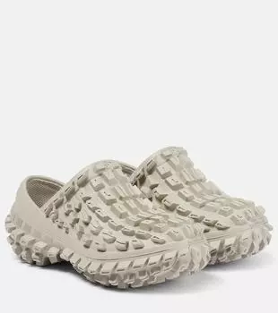 Резиновые сабо для вышибалы Balenciaga, бежевый