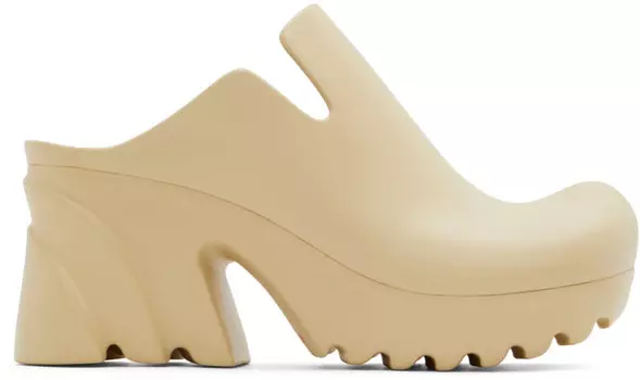 Резиновые сабо Off-White Flash Bottega Veneta