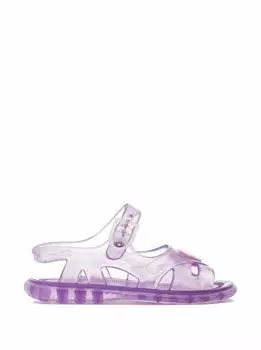 Резиновые сандалии с логотипом EMPORIO ARMANI
