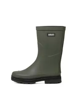 Резиновые сапоги Aigle, цвет khaki