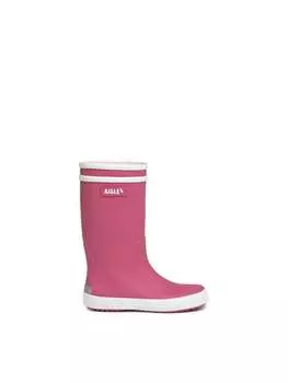 Резиновые сапоги AIGLE, цвет pink/wei