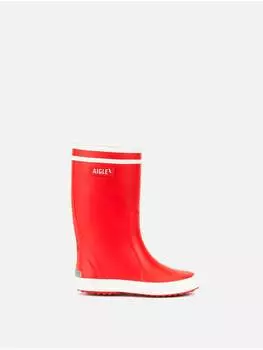 Резиновые сапоги AIGLE, цвет rot/wei
