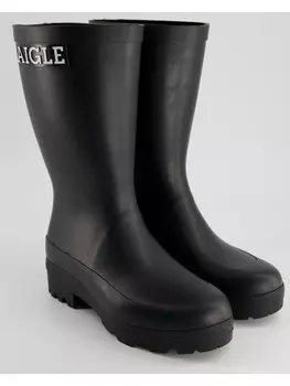Резиновые сапоги AIGLE Gummistiefel, черный