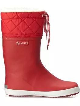 Резиновые сапоги AIGLE, красный