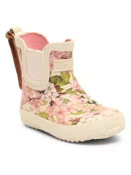 Резиновые сапоги bisgaard, цвет beige/rosa