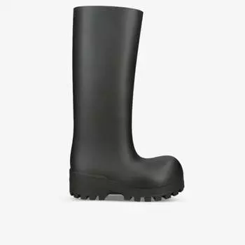 Резиновые сапоги bulldozer Balenciaga, черный