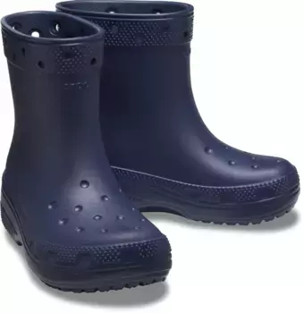 Резиновые сапоги Crocs Classic Boot, резиновые сапоги, грязевые туфли с нескользящей подошвой, цвет морской волны