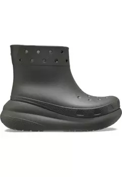 Резиновые сапоги Crocs, зеленый меланж