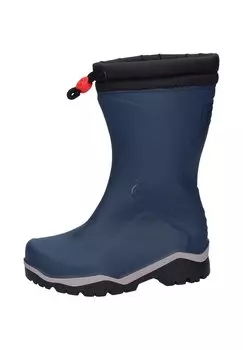 Резиновые сапоги Dunlop, сине-серый