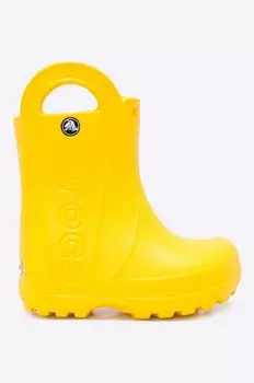 Резиновые сапоги dziecice Handle Rain Crocs, желтый