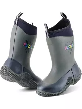 Резиновые сапоги Grubs Kinder Gummistiefel, серый