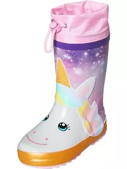 Резиновые сапоги Gummistiefel Einhorn Playshoes, фиолетовый