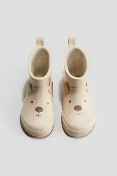 Резиновые сапоги H&M, бежевый