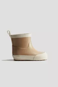 Резиновые сапоги H&M, бежевый
