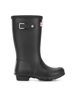 Резиновые сапоги Hunter с пряжкой, черный