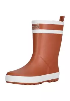 Резиновые сапоги из высококачественного натурального каучука ZIGZAG, цвет Umber