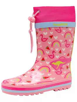 Резиновые сапоги K-Summerrain Kangaroos, цвет pink/bunt
