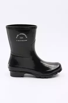 Резиновые сапоги Kalosh Karl Lagerfeld, черный