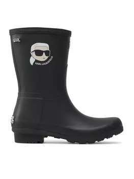 Резиновые сапоги Karl Lagerfeld, черный
