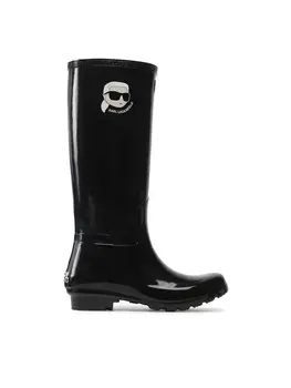 Резиновые сапоги Karl Lagerfeld, черный