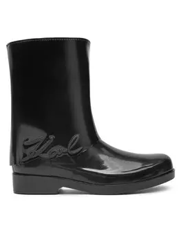 Резиновые сапоги Karl Lagerfeld, черный