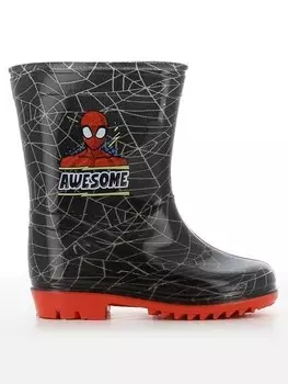 Резиновые сапоги Kids Movie Heroes SPIDERMAN MARVEL, черный